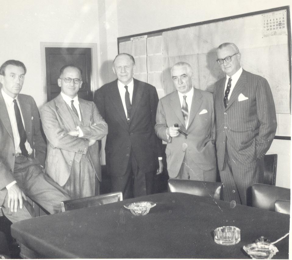 Enrique Shaw en la empresa